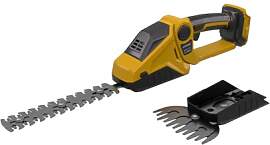 2-in-1 Akku Heckenschere & Grasschere