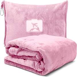 2 in 1 Reisedecke & Reisekissen mit