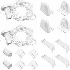 2 Kit Halterung Fenster, 17mm Ersatzteile Klemmfix 