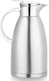 2L (70 oz) Edelstahl-Kaffeekanne, Doppelwandige