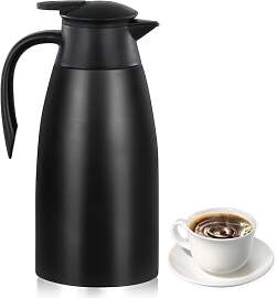 2 Liter Thermoskanne Edelstahl Isolierkanne - 304