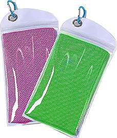 2 Pack Kühlhandtuch, 90 x 30cm Cooling Towel Cool 