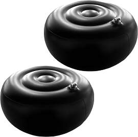 2 Pcs Campinghocker Aufblasbarer Hocker,