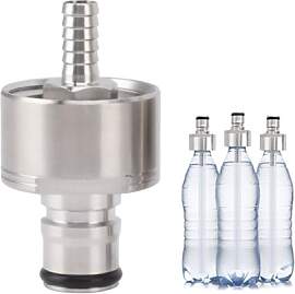 2PCS Edelstahl Karbonisierung Kappe Erzwungene