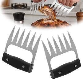 2PCS Fleischkrallen Pulled Pork, Pulled Pork
