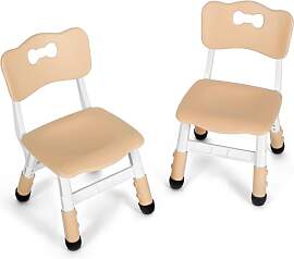 2PCS Kinderstuhl Plastik,Packung mit 2