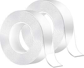 2 Rollen Doppelseitiges Klebeband Extra Stark, 20M 