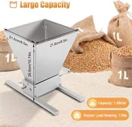 2-Rollen einstellbare Malzmühle 8 lbs/min 4L