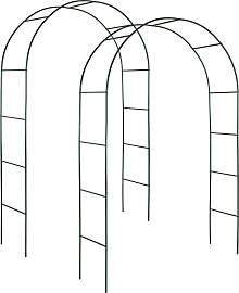 2 Rosenbögen, 240 x 140 cm - grün