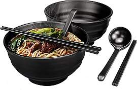 2 Sets (6-teilig) Suppenschalen, Japanische Ramen