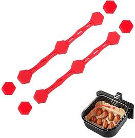 2 Sets Magnete für Airfryer Backpapier, Air Fryer 