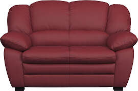 2-Sitzer COTTA "Casino", rot, B:159cm