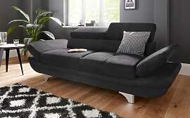 2-Sitzer COTTA "Enterprise", schwarz,