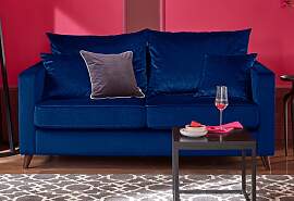 2-Sitzer HOME AFFAIRE "Renesse", blau,