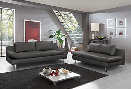 2-Sitzer PLACES OF STYLE "Redding", grau 