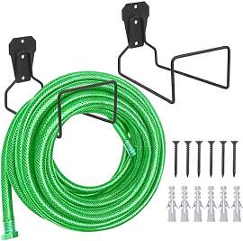 2 SKT Gartenschlauchhalter Wandmontage, Metall
