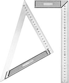 2st Grad Winkel Anschlagwinkel,45°&90°,200mm 
