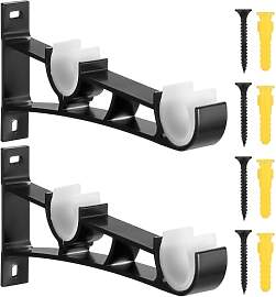 2 Stk Gardinenstangenhalter, Gardinenstange