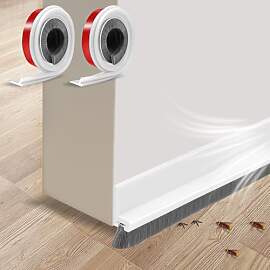 2 Stück 100 × 3 CM Türbürstendichtung
