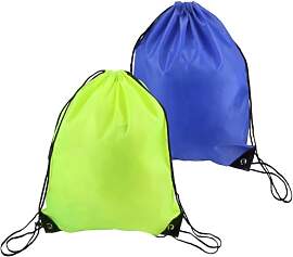 2 Stück 35 X 45 cm Turnbeutel Kordelzug Rucksack