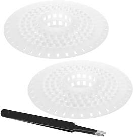 2 Stück Abflusssieb Haarsieb Dusche Waschbecken