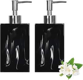 2 Stück Badezimmer-Seifenspender-Set, 500ml Soap