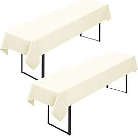 2 Stück Biertisch Tischdecke,für 50-70 cm