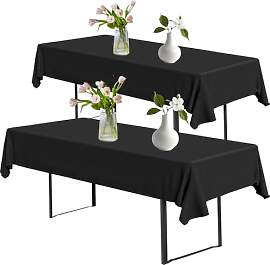 2 Stück Biertisch Tischdecken 100x250 cm,