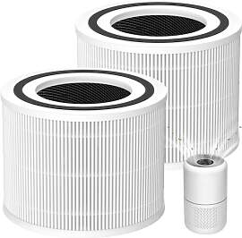 2 Stück Core 300S Ersatzfilter für LEVOIT Core