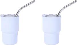 2 stück Doppelwandiger Becher, tasse trinkbecher, 