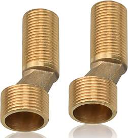2 Stück Duscharmatur Adapter, 3/4 Zoll Auf 1/2
