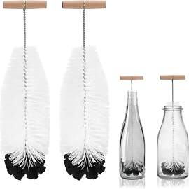 2 Stück Flaschenbürste Kompatibel mit Sodastream 