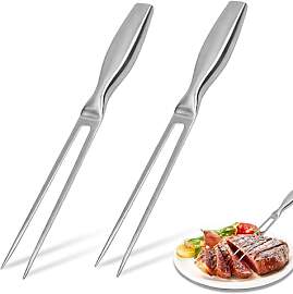 2 Stück Fleischgabel, Edelstahl Grillgabel