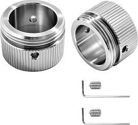 2 Stück Heizkörperthermostat Adapter, M30×1.5