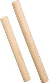 2 Stück Holznudelholz, Teigroller, Nudelholz zum