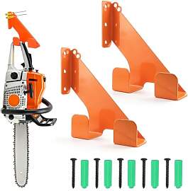 2 Stück Motorsägenhalter, Hochfeste
