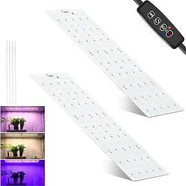 2Stück Pflanzenlampe LED Vollspektrum, 270 LEDs