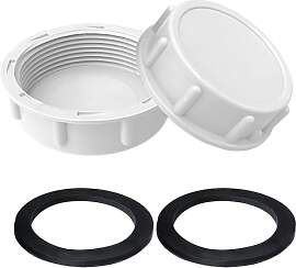 2 Stück Plastikkappen, weiblich Gewinde Inner