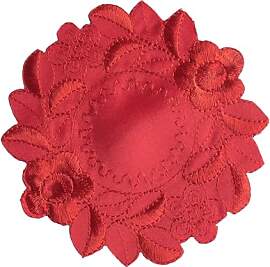 2 Stück Retro Spitze Tischsets,Boho Dekor