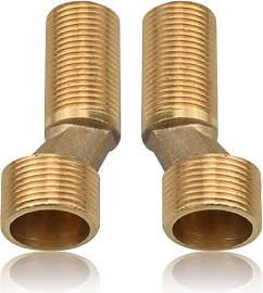 2 Stück S Adapter Duscharmatur, 3/4 Zoll Auf 1/2