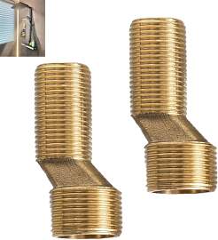 2 Stück S-Anschluss Adapter, 3/4 Zoll Auf 1/2