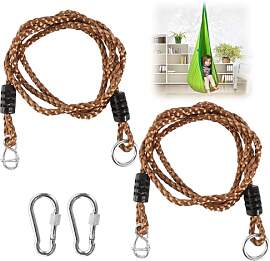 2 Stück Schaukelseile Verstellbar Schaukel