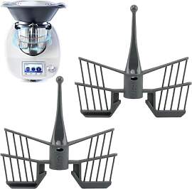 2 Stück Schmetterling Rühraufsatz für Thermomix 