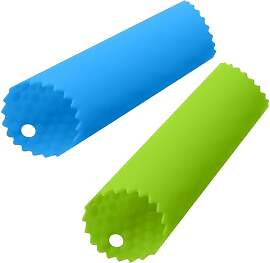 2 Stück Silikon Knoblauchschäler Schäler Rolle
