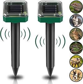 2 Stück Solar Maulwurf Vertreiber: IP65