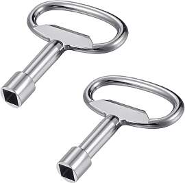2 Stück Vierkantschlüssel, 8 mm