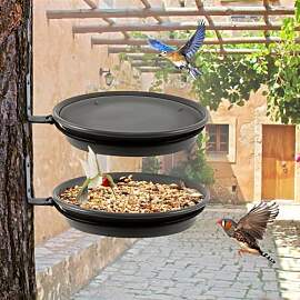 2 Stück Vogeltränke,Vogelfutterspender Und