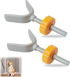 2 Stück Y Spindel für Treppenschutzgitter