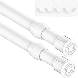 2 Stücke Klemmstange für Gardinen,