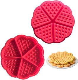 2 Stücke Waffelform Für Airfryer,Silikon